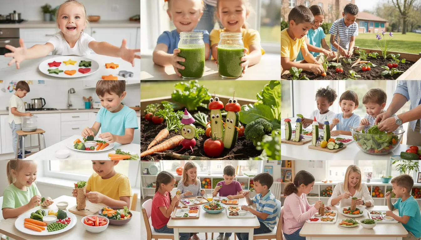 10 astuces pour faire aimer les légumes aux enfants