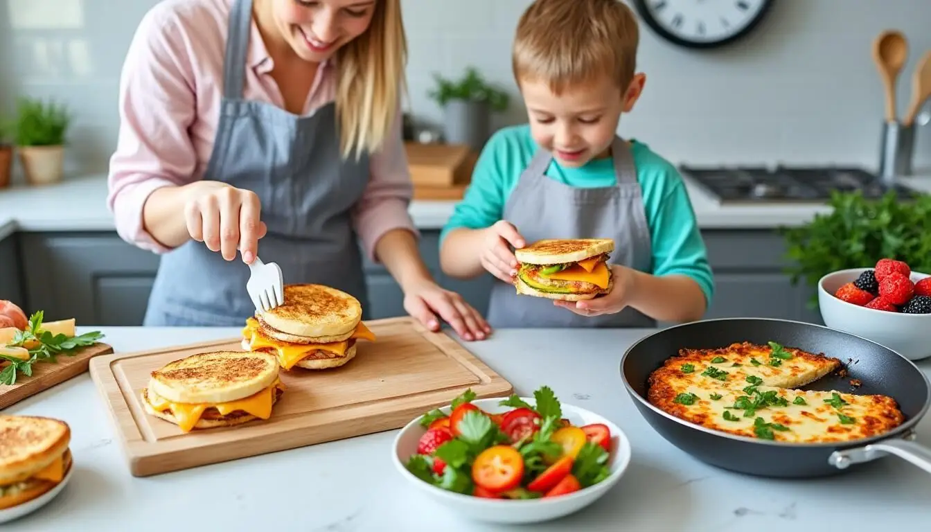 Découvrez 10 recettes rapides et faciles spécialement conçues pour les familles pressées en semaine, alliant saveur et simplicité pour des repas réussis sans stress.
