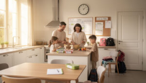 5 astuces pour une routine du matin fluide en famille organisée