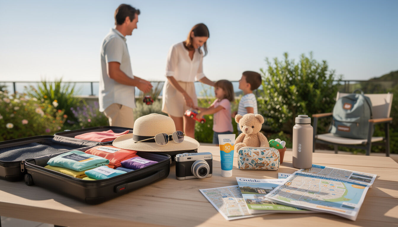 Découvrez notre checklist vacances en famille pour ne rien oublier et profiter pleinement de vos moments ensemble. Préparez-vous sereinement avec l'essentiel à emporter !
