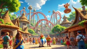 Découvrez les attractions immanquables du parc Astérix