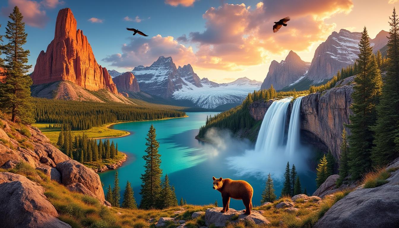 explorez les parcs nationaux des usa et laissez-vous émerveiller par leurs paysages grandioses, leur faune exceptionnelle et leurs sites naturels incontournables.