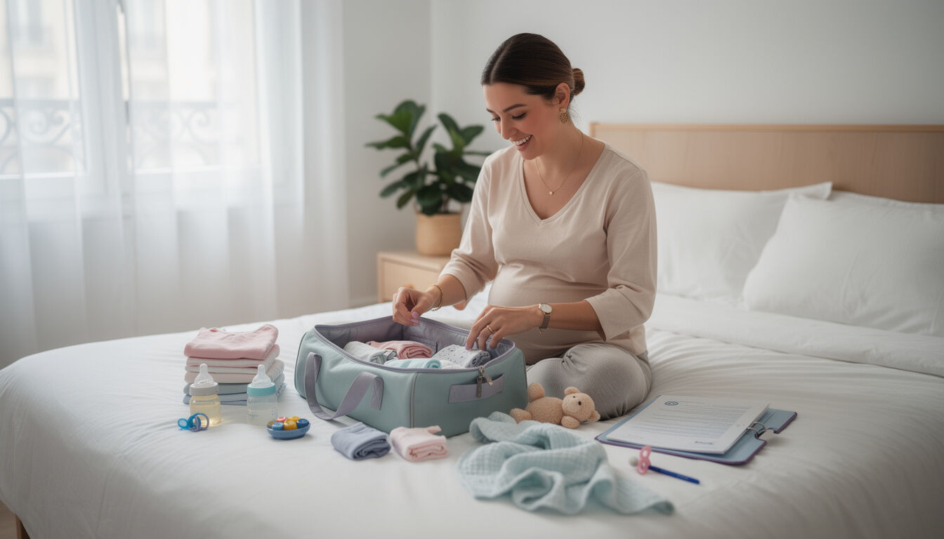 Découvrez notre liste maternité complète pour bien préparer votre accouchement et vivre une expérience sereine. Tout ce qu'il faut prévoir pour vous et bébé est ici.