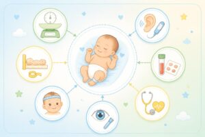À la naissance : quels examens médicaux essentiels pour le tout-petit ?
