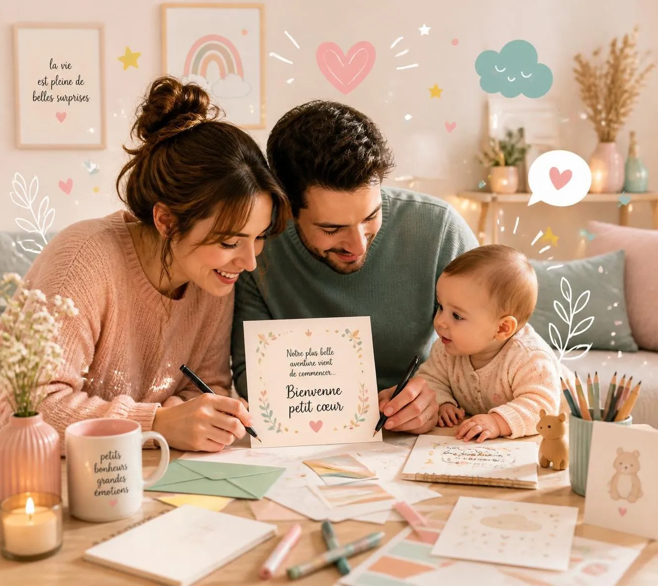 découvrez 30 idées de textes touchants, drÎles et originaux pour créer un faire-part de naissance unique et mémorable. inspirez-vous pour annoncer la venue de bébé avec style et émotion.