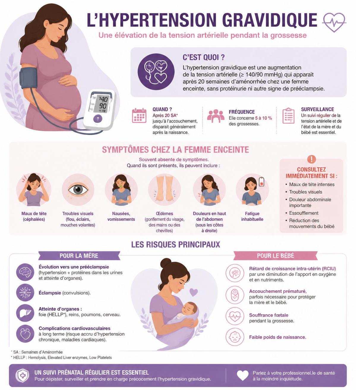découvrez l'importance de la vigilance face à l'hypertension pendant la grossesse à l'occasion de la journée mondiale de l’hypertension. préservez la santé maternelle et infantile grâce à une prévention efficace.