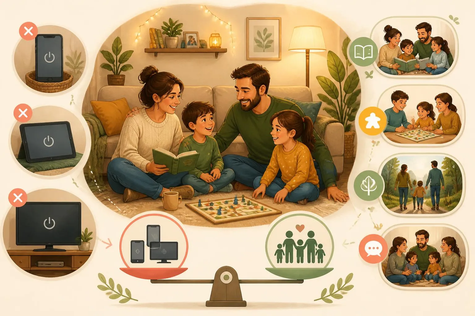 Réduire les écrans en famille : comment trouver le bon équilibre sans conflit