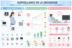 Surveillance de la grossesse : comment ça marche, interprétation des résultats et importance lors de l&rsquo;accouchement