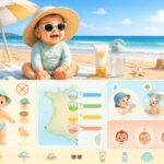 découvrez notre guide complet pour protéger votre bébé du soleil, gérer la chaleur et profiter des baignades en toute sécurité à la plage.