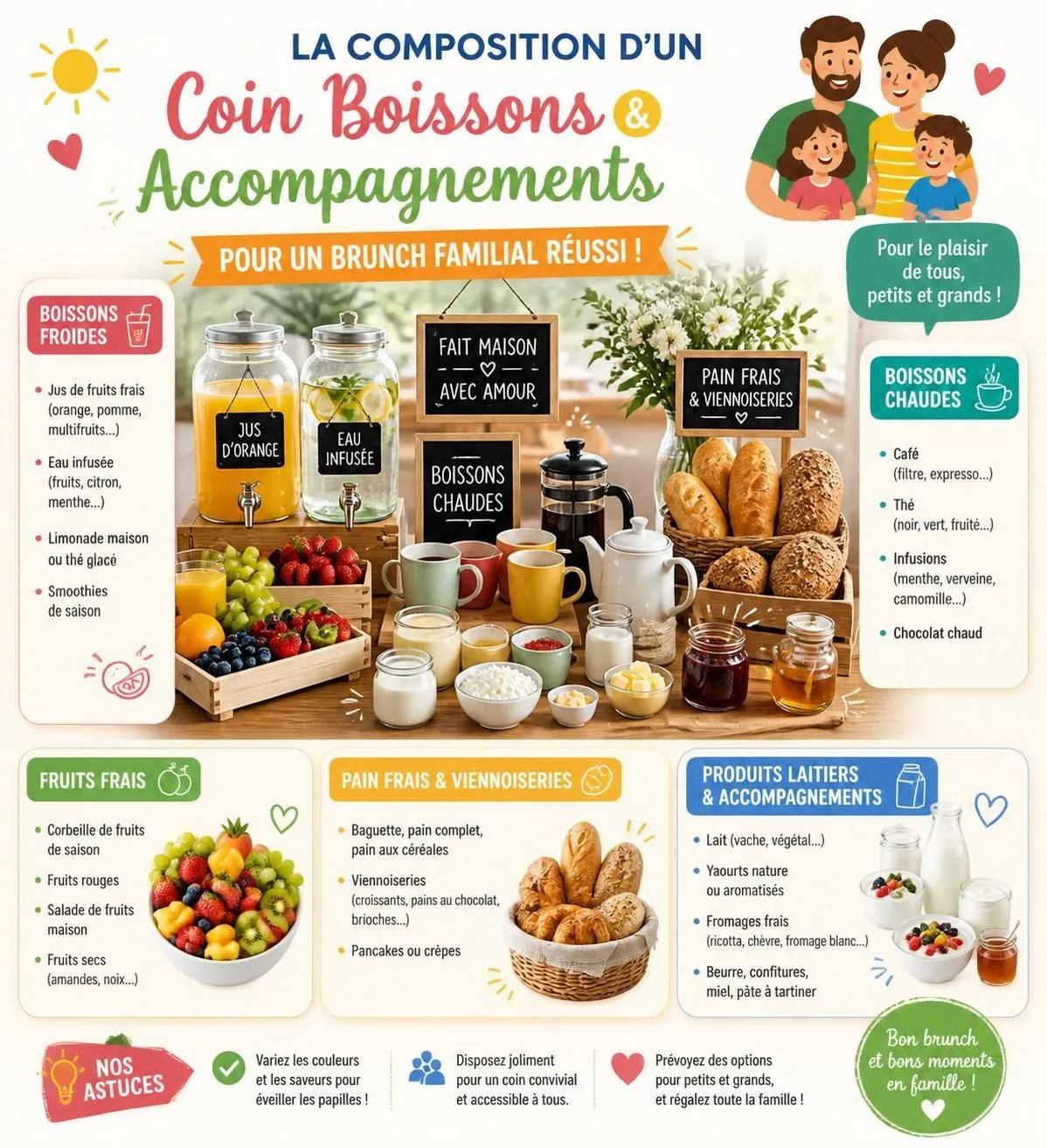 découvrez 10 idées gourmandes pour un brunch du dimanche en famille réussi, parfait pour régaler petits et grands avec des recettes simples et savoureuses.