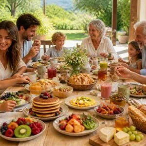 Brunch du dimanche en famille : 10 idées gourmandes pour régaler petits et grands