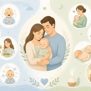 Coliques du nourrisson : causes et remèdes pour soulager bébé naturellement