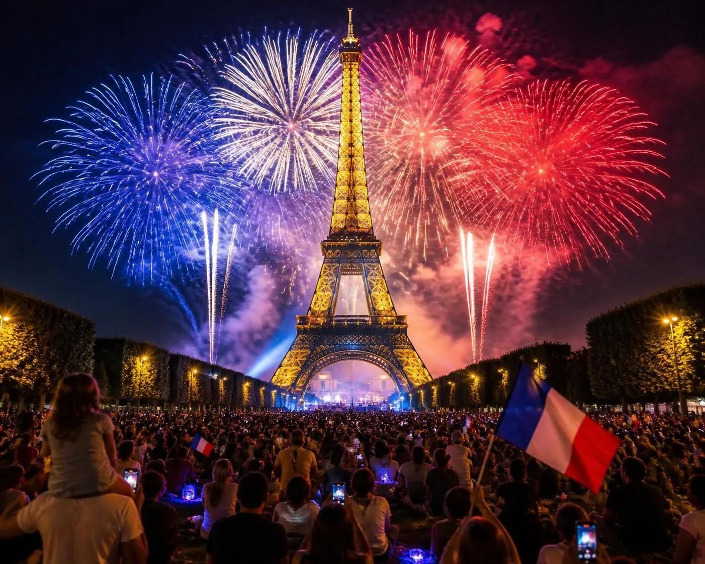 découvrez les plus beaux feux d'artifice du 14 juillet 2026 en france et nos conseils pour profiter pleinement de ces spectacles en famille.