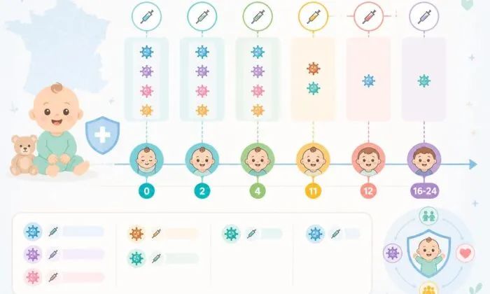 Le calendrier vaccinal bébé en France : tout savoir sur les vaccins recommandés en 2026