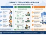 Les droits des parents au travail : congés, horaires aménagés et protection légale