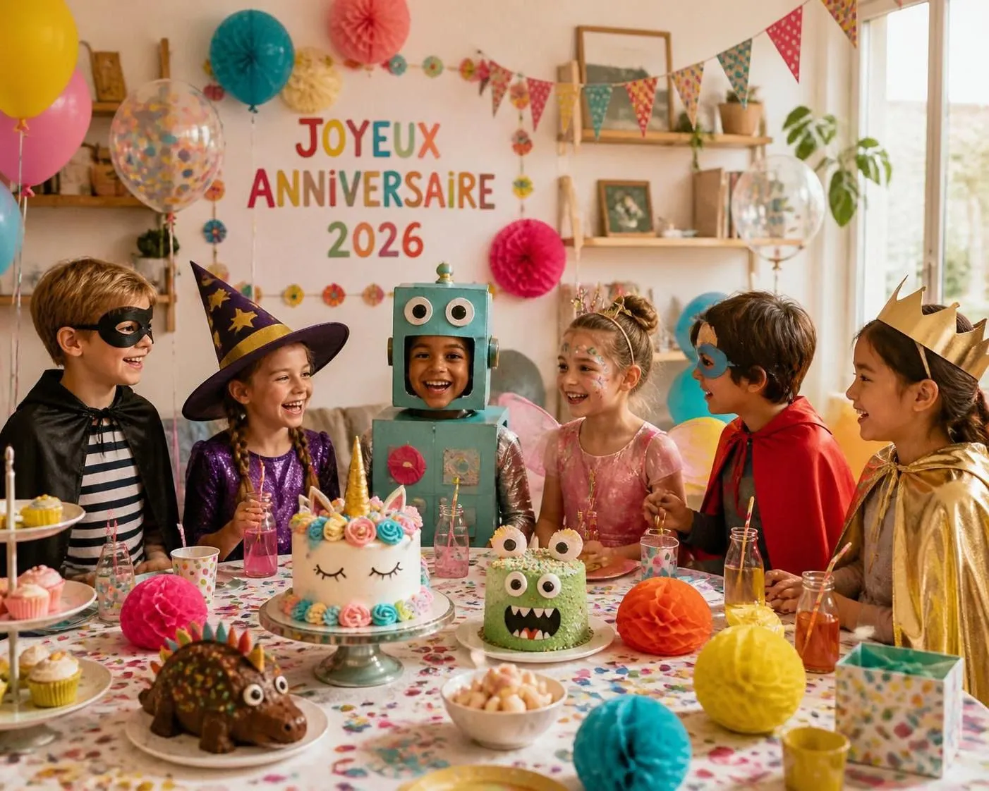 découvrez comment organiser un anniversaire d'enfant à la maison en 2026 avec nos idées de thèmes originaux, jeux amusants et décorations festives pour une fête inoubliable.