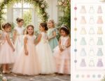 Robe de cérémonie pour petite fille : les plus belles tenues pour un mariage ou baptême 2026
