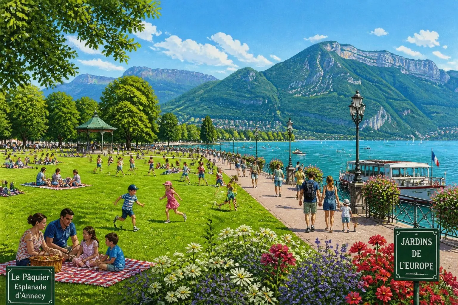 découvrez annecy en famille en été 2026 : activités ludiques au bord du lac, balades dans la vieille ville pittoresque et randonnées en montagne pour petits et grands.