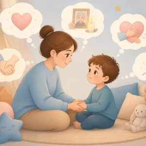 Comment expliquer la mort à un enfant de moins de 6 ans : les mots justes et les gestes qui aident