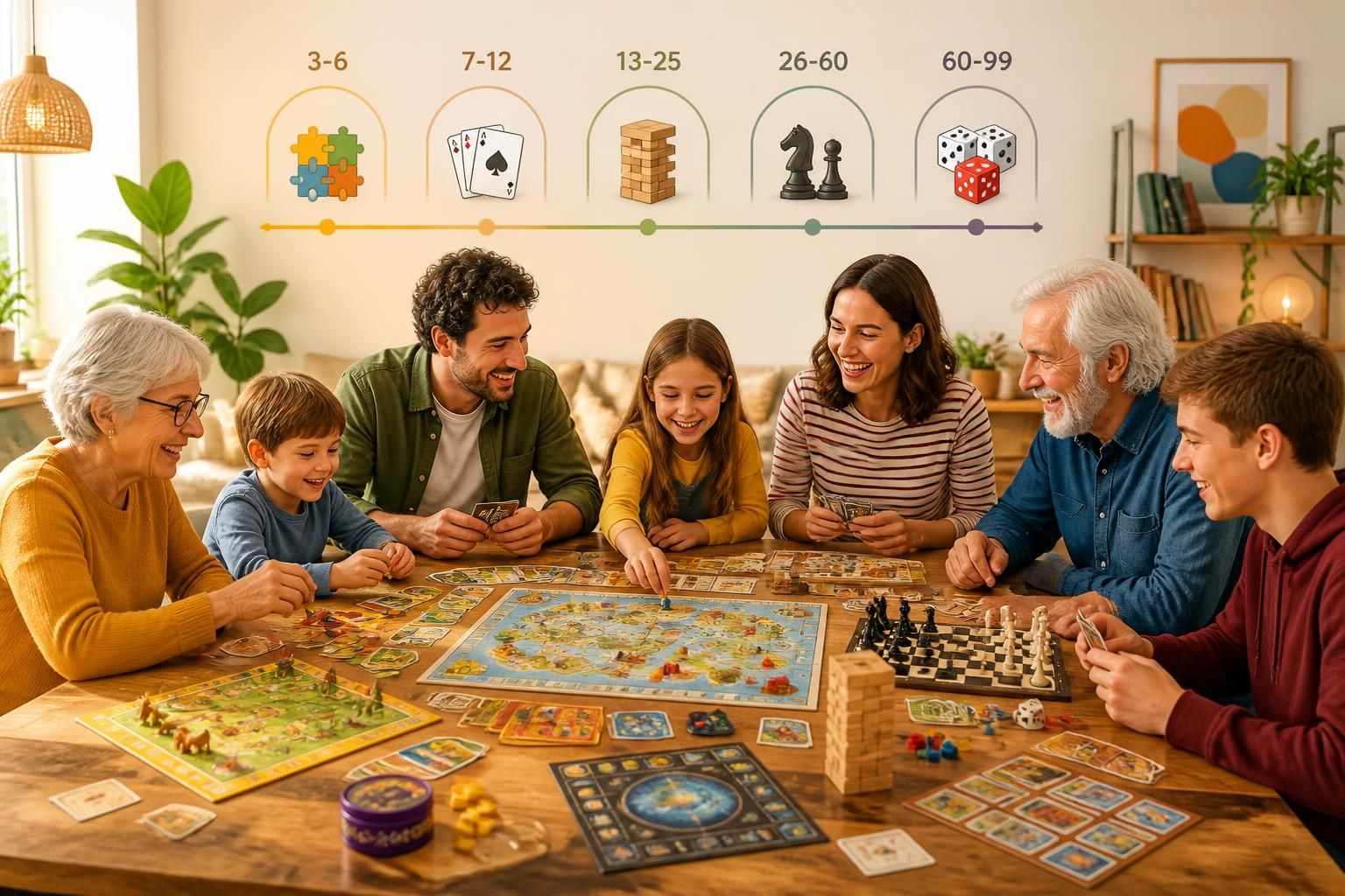 Jeux de société pour toute la famille : notre sélection 2026 de 3 à 99 ans