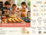 Madeleines maison : la recette inratable pour un goûter que les enfants adorent faire eux-mêmes