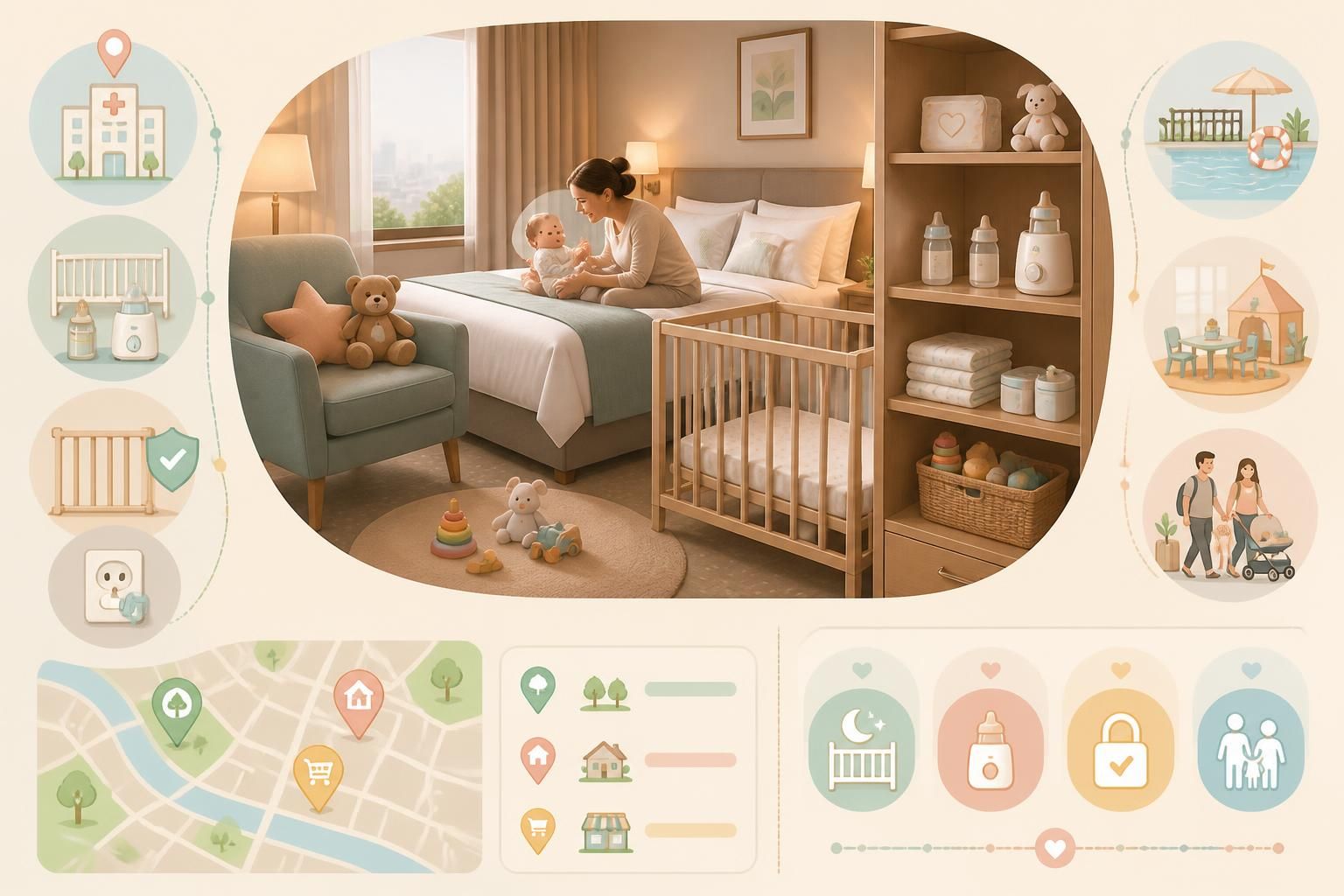 Séjour à l’hôtel avec un bébé : ce qu’il faut savoir et comment bien choisir son établissement