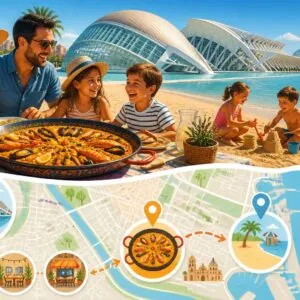 Valence (Espagne) avec des enfants : plages, paella et Cité des Arts pour un séjour en famille