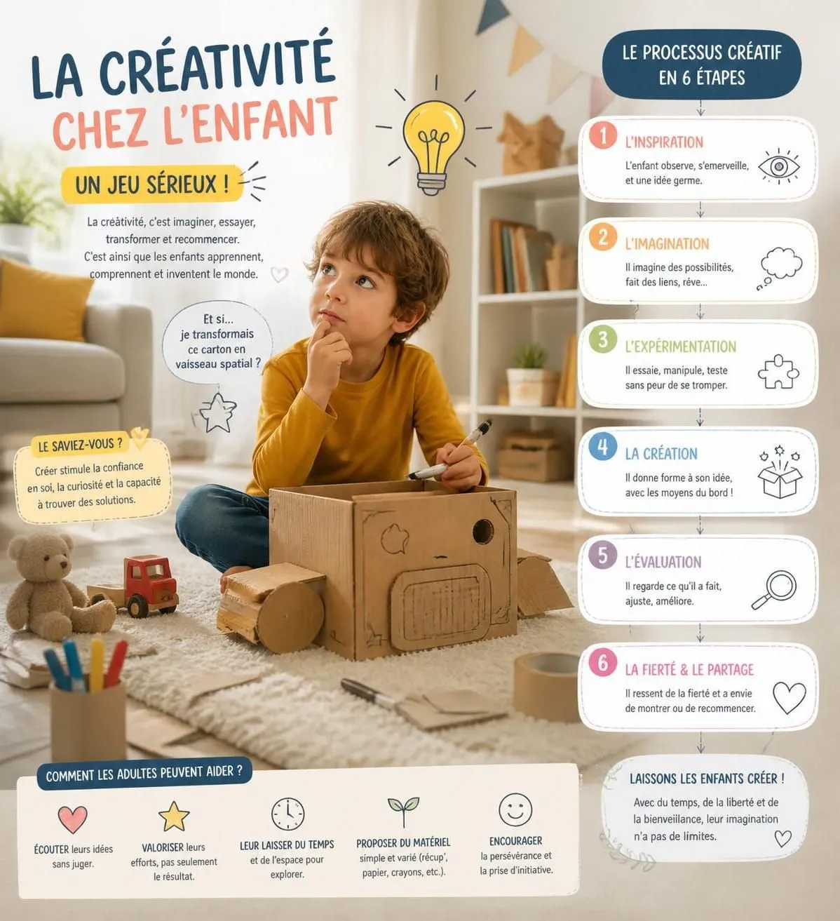 découvrez pourquoi le temps seul et l'ennui sont essentiels au développement de la créativité chez les enfants, favorisant leur imagination et leur autonomie.