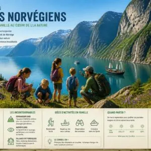 Les fjords norvégiens avec des enfants : un voyage nature époustouflant accessible en famille