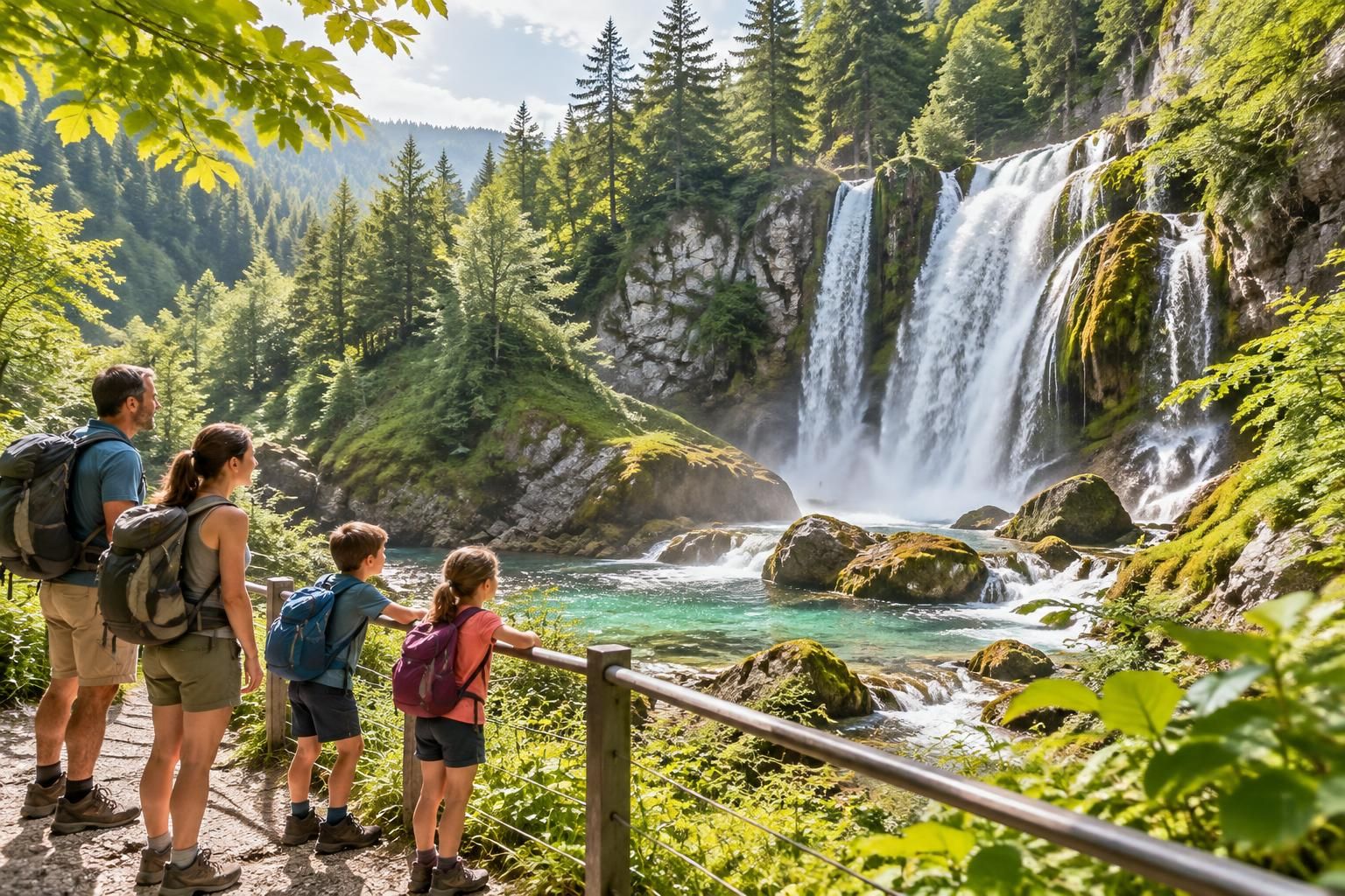 Les plus belles cascades de France à découvrir avec des enfants