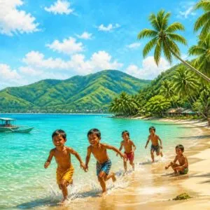 Lombok avec des enfants : plages turquoise et nature sur cette île indonésienne méconnue