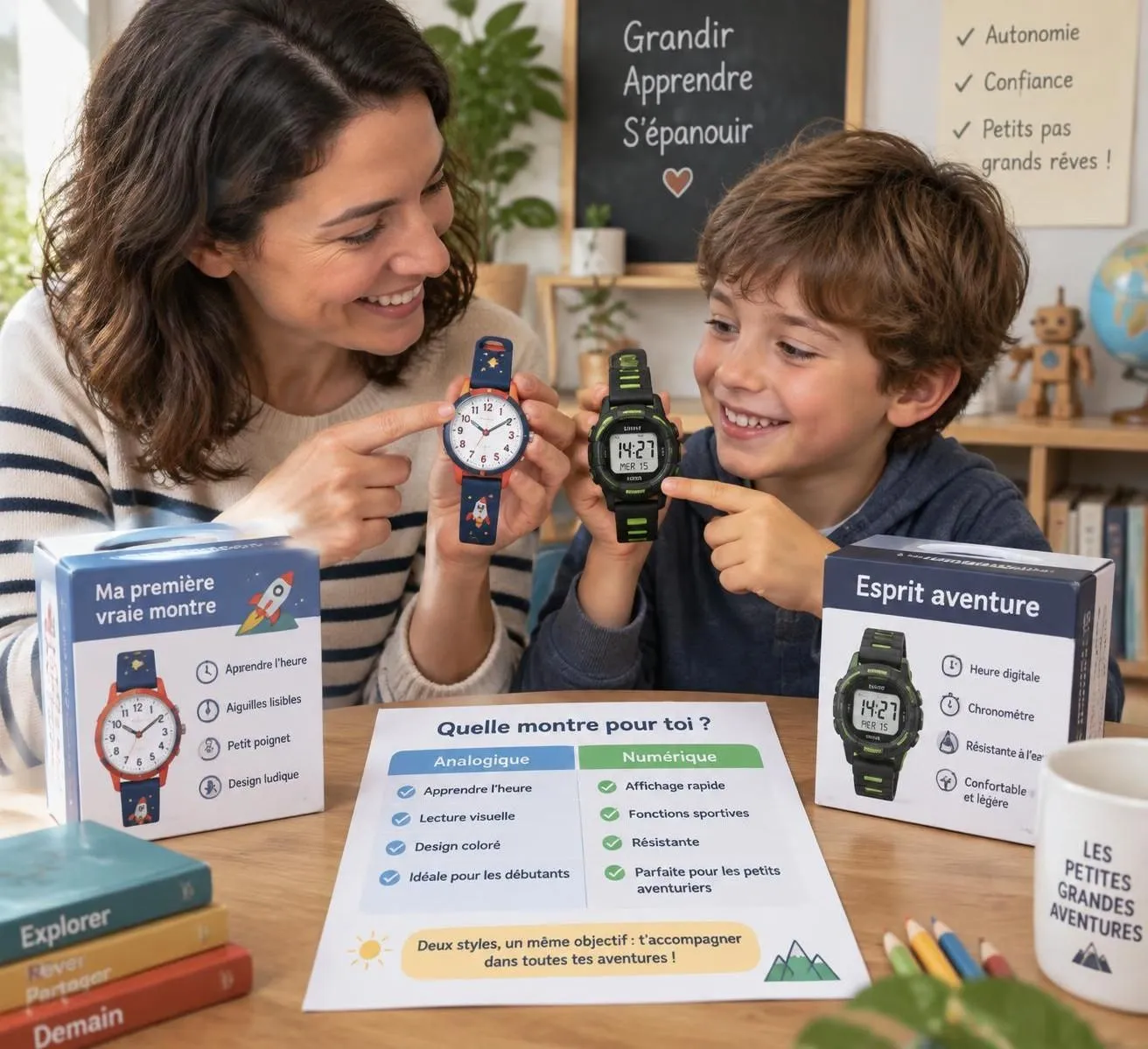 découvrez comment choisir une montre pour enfant selon son âge : conseils pratiques, critères essentiels et comparaison de flik flak avec d’autres marques.
