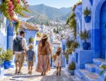 Chefchaouen avec des enfants : la ville bleue du Maroc, facile d&rsquo;accès en famille