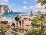 La Normandie avec des enfants : falaises, plages du D-Day et incontournables en famille