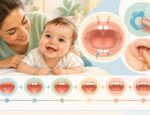 Les premières dents de bébé : à quel âge, dans quel ordre et comment soulager la poussée