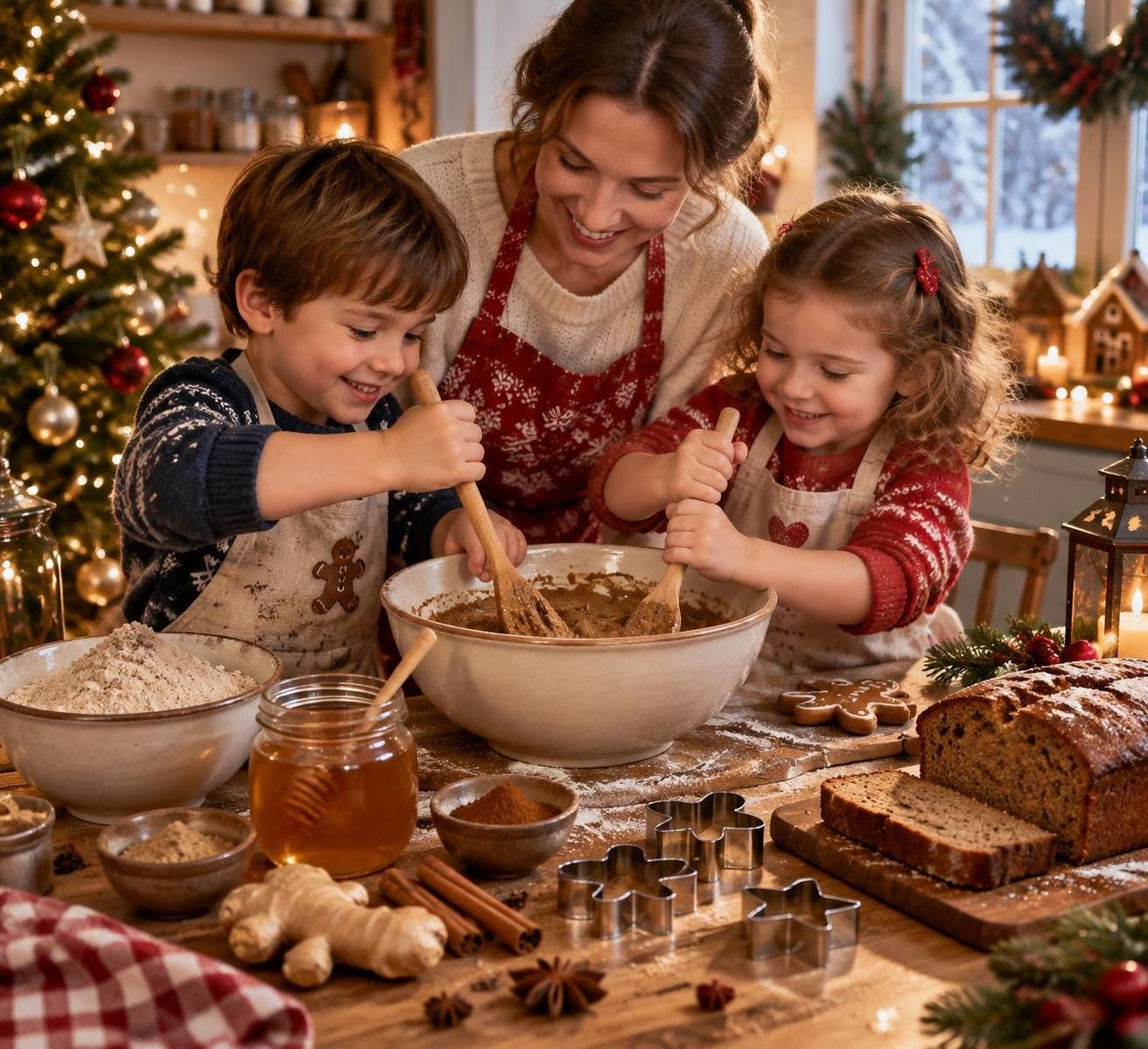 préparez un pain d’épices maison moelleux et parfumé pour noël : une recette facile à réaliser avec les enfants et à partager en famille.